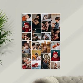20 Image Portrait Collage